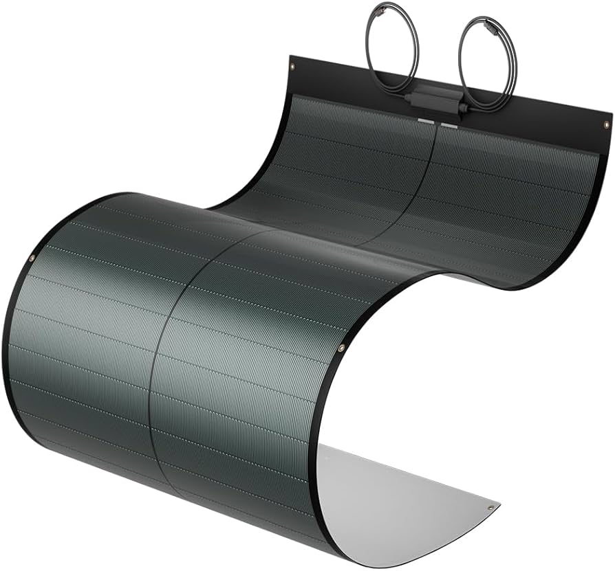 Amazon.co.jp: BougeRV ソーラーパネル 100W 太陽光パネル