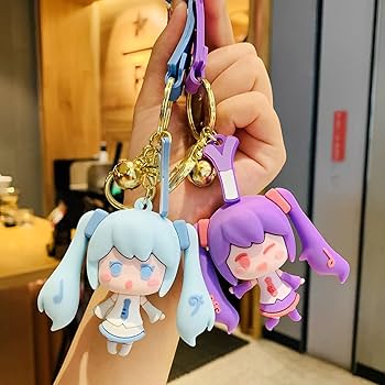 Amazon.co.jp: 初音ミク キーホルダー キーチェーン 鍵 かばん掛け