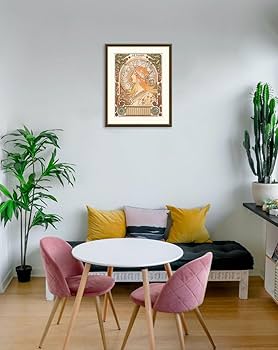 Amazon.co.jp: 10年保証 絵画 版画 バラの女 マリー・ローランサン 手
