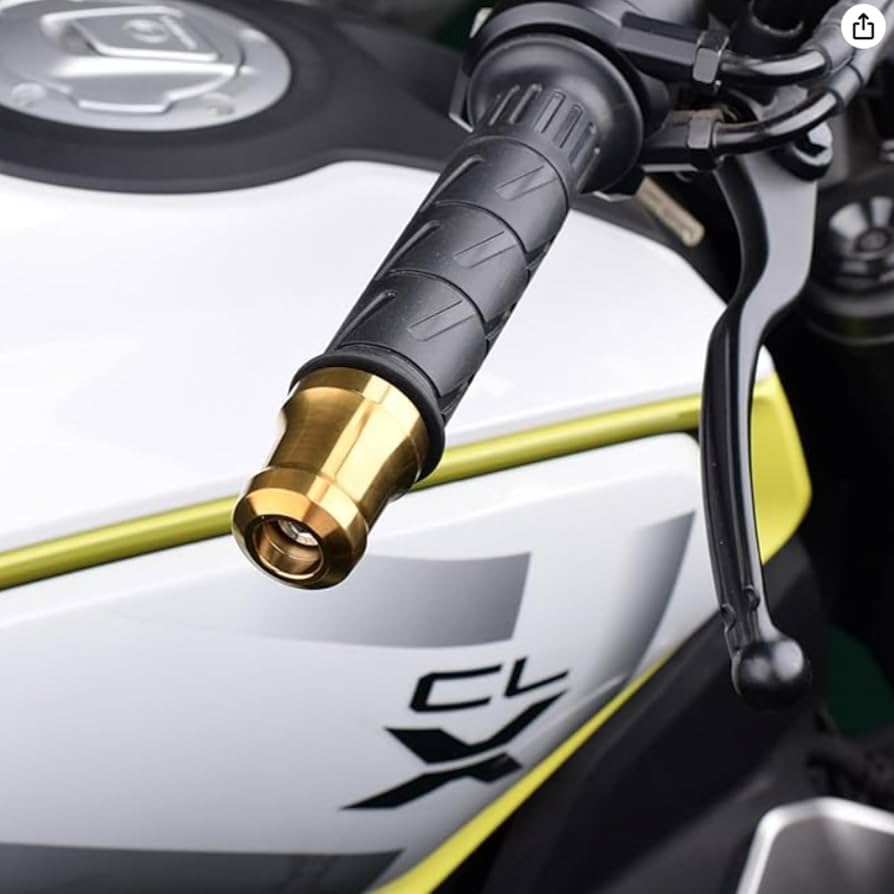 Amazon | HRuizq バイクアクセサリー ハンドルバーエンド 超重量