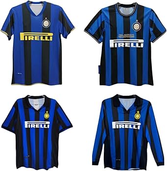 Amazon | 復古版 インテル・ミラノ サッカー ユニフォーム 0809