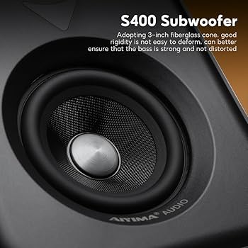 Amazon.co.jp: AIYIMA S400 【更新モデル 】100Wブックシェルフ