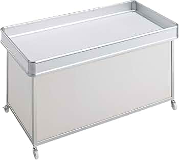 Amazon.co.jp: KAWAJUN (カワジュン) ワゴン什器 店舗用 [ W150×D75