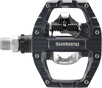 Amazon.com : SHIMANO PD-EH500 SPD & Flat Dual Sided Bike Pedal for