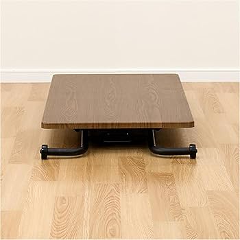 Amazon.co.jp: ニトリ 昇降 センターテーブル ライザN ミドルブラウン