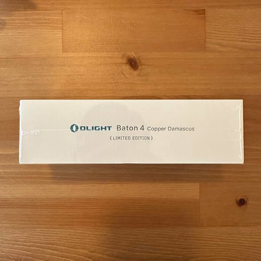 Amazon.co.jp: 【】olight baton 4 カッパーダマスカス 銅 限定品