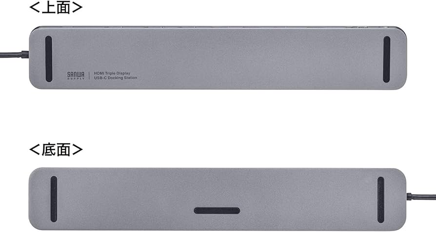 Amazon.co.jp: サンワサプライ USB Type-Cドッキングステーション