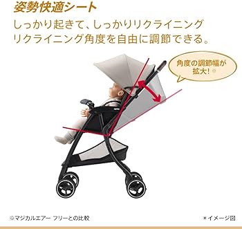 Amazon.co.jp: Aprica(アップリカ) B型ベビーカー マジカルエアー