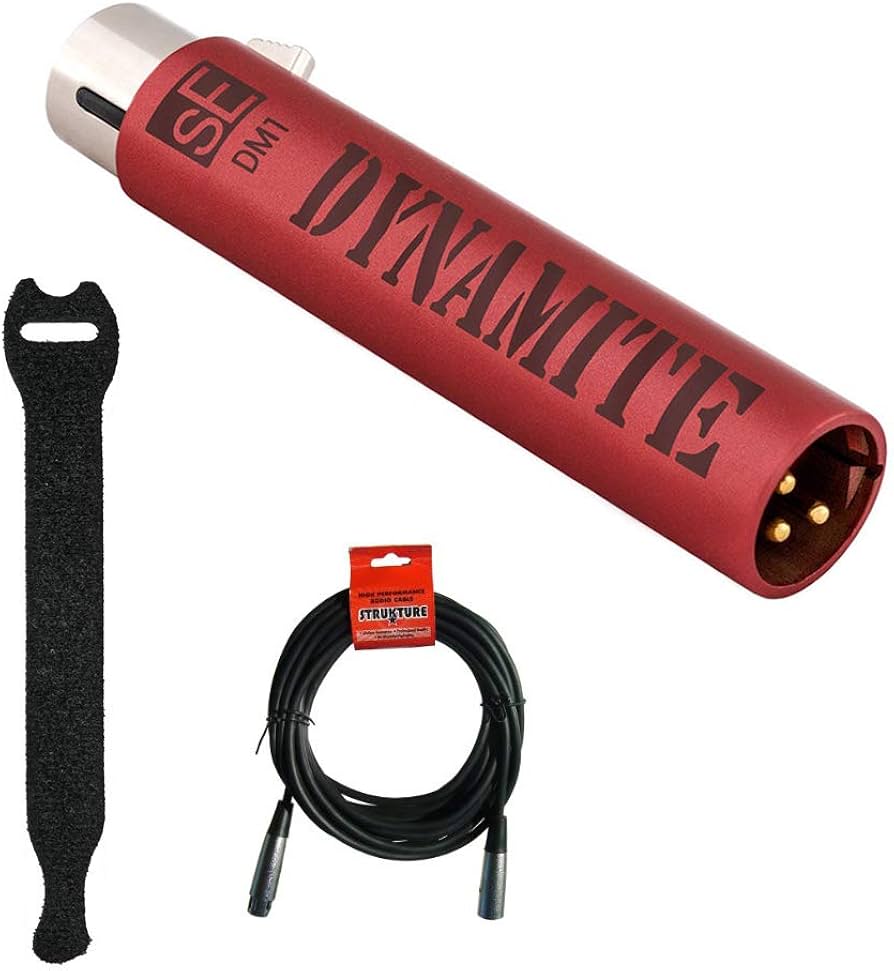 Amazon.com: sE Electronics DM1 Dynamite Active Inline Microphone
