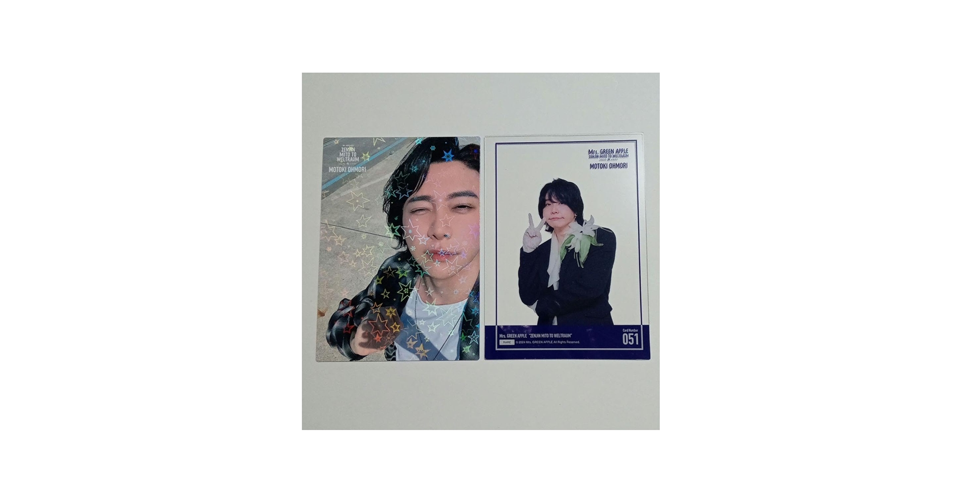 Amazon.co.jp: Mrs. GREEN APPLE 大森元貴 レア フォトカード : おもちゃ