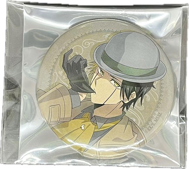 マッシュル イベント クリーム色の研究 缶バッジ レイン エイムズ