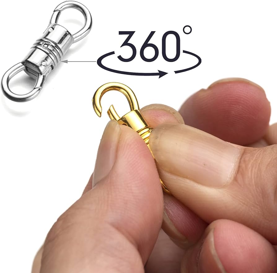 Amazon.com: Zpsolution Double Open Swivel Pendant Clasp Connectors