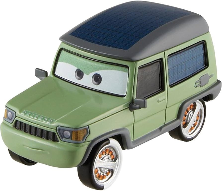 Amazon | カーズ2 ミニカー 17マイルズ・アクセルロッド6644e