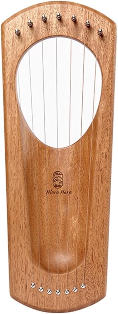 Amazon.co.jp: KKRAUS 7弦 ライアーハープ 楽器 ポータブル 小さい