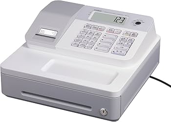 Amazon.co.jp: カシオ レジスター 客面液晶表示 小型ドロア SE-G1WE