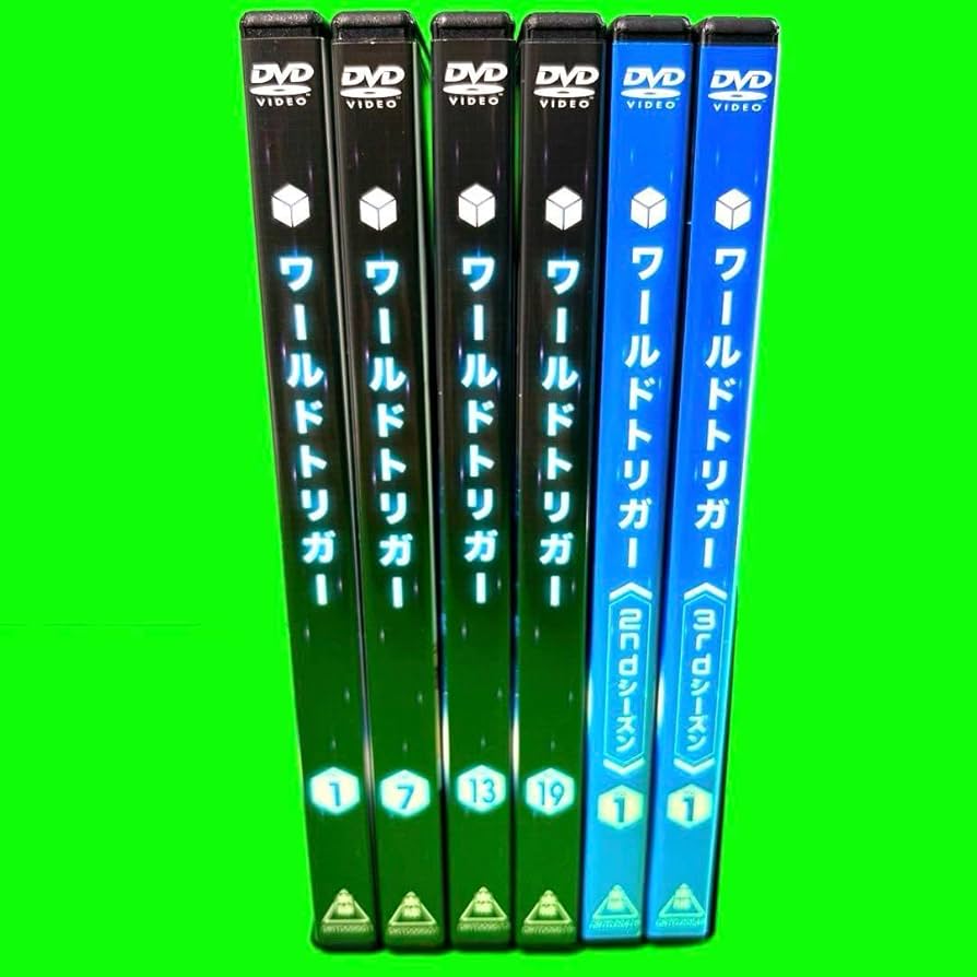 Amazon.co.jp: ケース付 ワールドトリガー DVD 1期?3期 全28巻 全巻