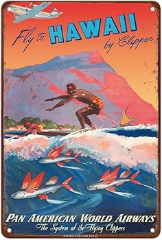 Amazon.com: Fly To Hawaii by Clipper - Pan American World Airways