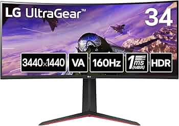 Amazon.co.jp: LG ゲーミングモニター UltraGear 34GP63A-B 34インチ