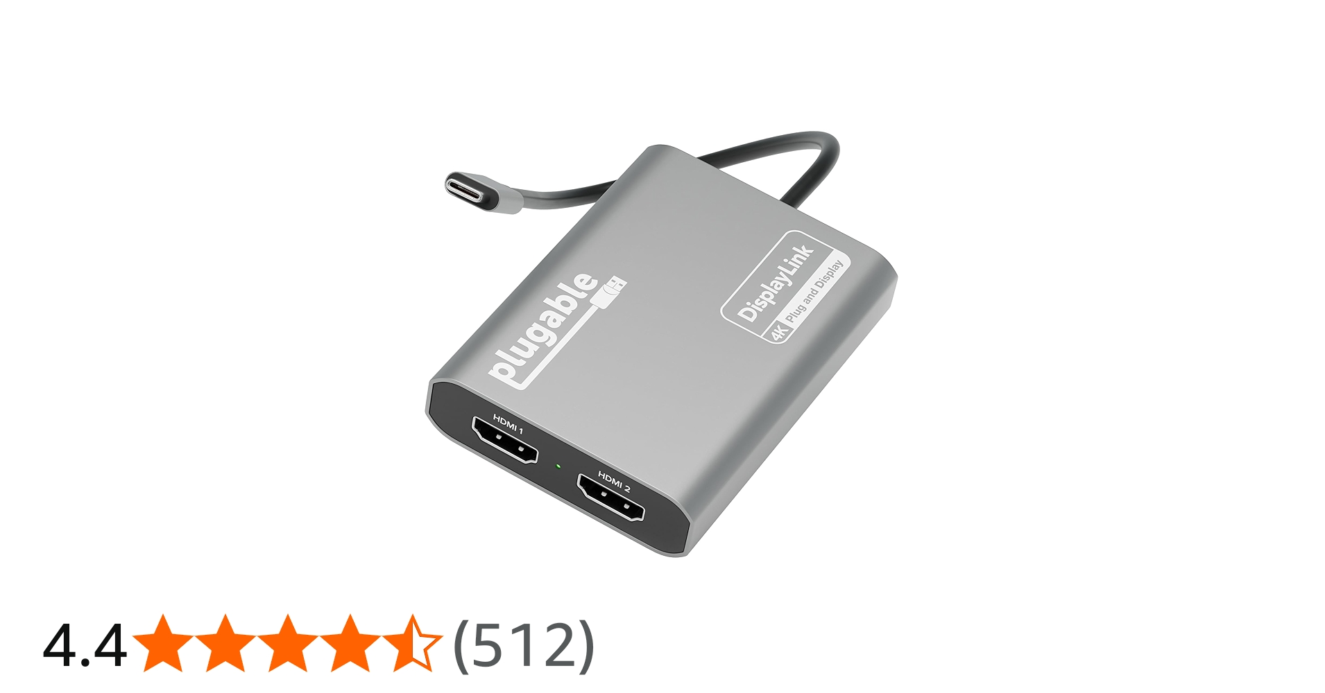 Amazon | Plugable USB-C グラフィック変換アダプタ Apple Silicon（M1