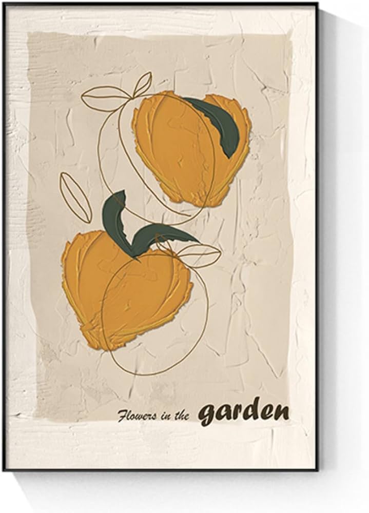 Amazon.co.jp: [XLOYP] 壁の絵 柿 シンプル ポスター 風水 絵画 玄関