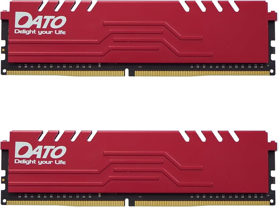 DATO 32GB RAM (16GBx2), DDR4 3200MHz with Heatsink, PC4-25600 CL16
