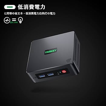 Amazon.co.jp: Mini PC W11 Pro, ミニPC インテル Celeron N5095 8GB