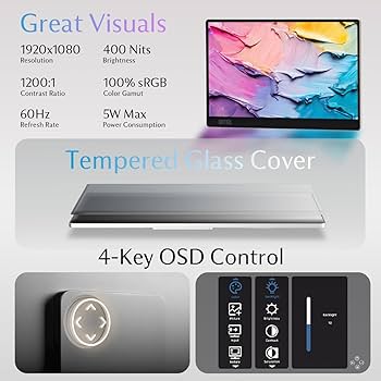 Amazon.co.jp: SOTSU FlipAction Go 14インチ ポータブルモニター