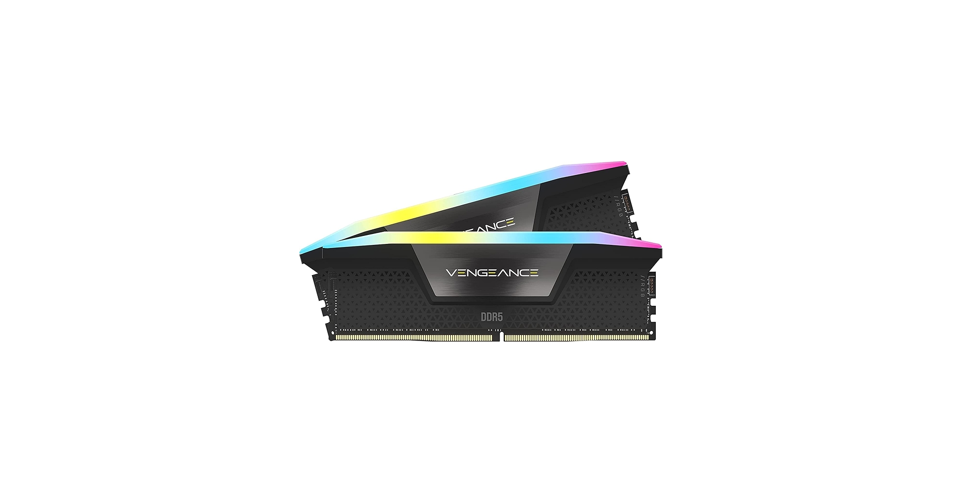 CORSAIR VENGEANCE RGB DDR5 RAM 32GB (2x16GB) 6400MHz CL32 Intel