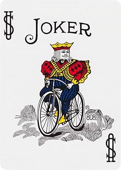 Amazon.co.jp: Bicycle Gold Rider Back トランプ : おもちゃ