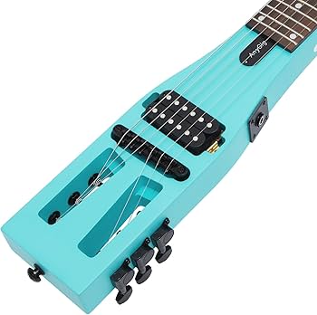 Amazon.com: Anygig Electric Guitar Practice Portable Travel Guitar