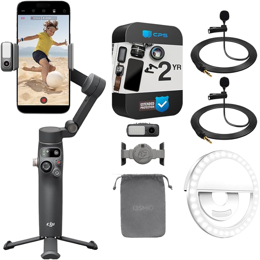 Amazon.com: DJI Osmo Mobile 7P Gimbal Stabilizer for Smartphone 3