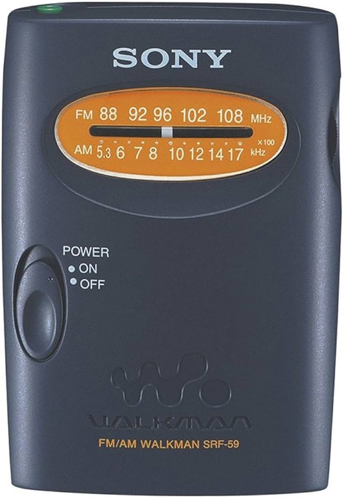 Amazon.com: Sony SRF-59 AM/FM Radio Walkman (Black) : Electronics