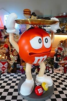 Amazon.co.jp: m&m's エムアンドエムズ オレンジくん キャンディトレイ