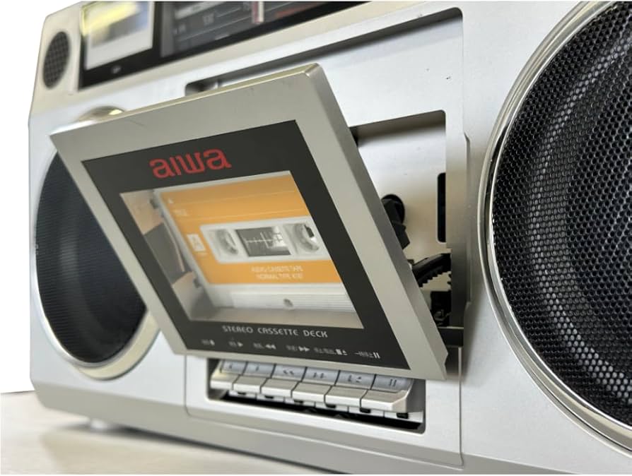 Amazon.co.jp: アイワ ラジカセ audio -G RCP1 シルバー GAA4-RCP0001