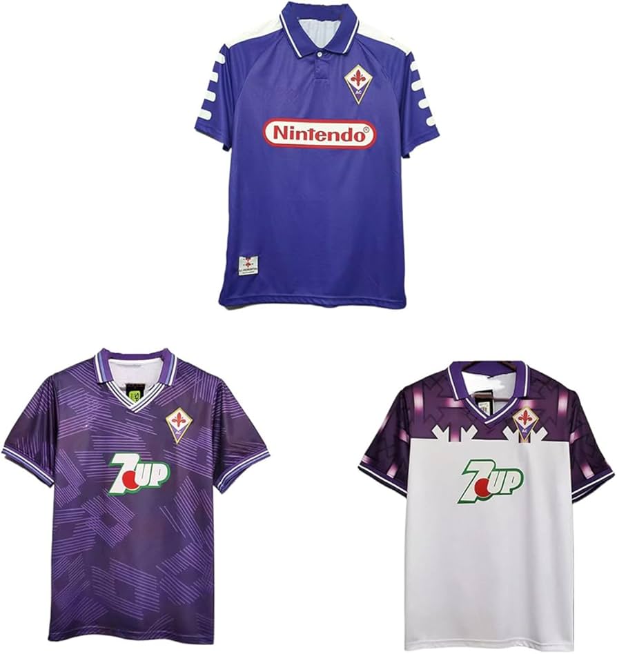 Amazon.co.jp: 92-93 ACFフィオレンティーナ 復古版 サッカー