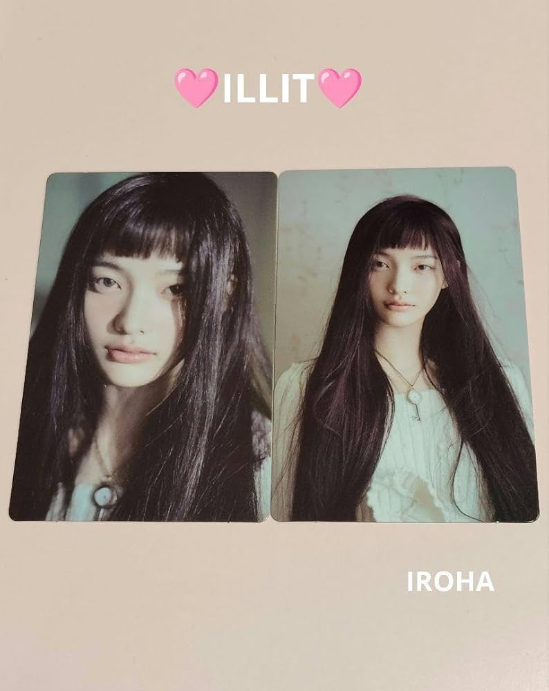 Amazon.co.jp: illit イロハ 公式トレカ 韓国 ポップアップ Photo deco