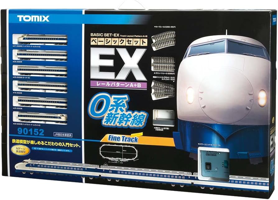 Amazon | TOMIX Nゲージ 90152 ベーシックセットEX 0系新幹線 | 鉄道