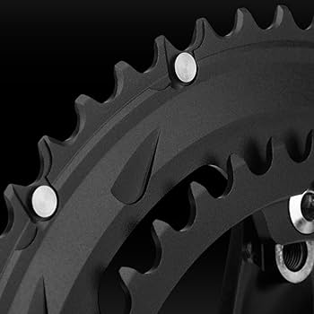 Amazon.co.jp: ロードバイク用中空一体型クランクセット 170mm 110BCD