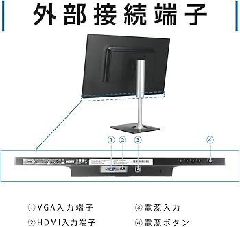 Amazon.co.jp: 【整備済み品】 HP 27インチ ワイド IPS モニター