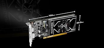 Amazon.com: ASRock Radeon RX 6400 Low Profile 4GB GDDR6 Graphics