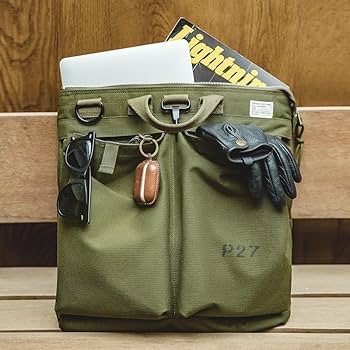 Amazon.co.jp: 米軍 ヘルメットバッグ レア ビンテージ ミリタリー