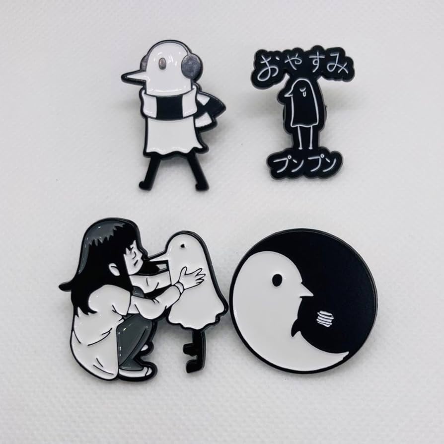 Amazon.co.jp: おやすみプンプン ピンバッジ 4個 : おもちゃ