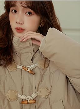 Amazon | [ZHONGJUE] ダウンジャケット レディース ショート丈