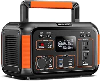 Amazon.co.jp: ポータブル電源 GRECELL 大容量 500W 444wh ポータブル