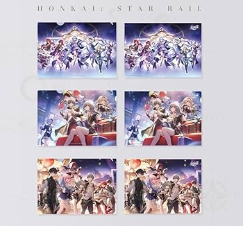 Amazon.co.jp: 崩壊：スターレイル 公式グッズ 正規品 クリアファイル