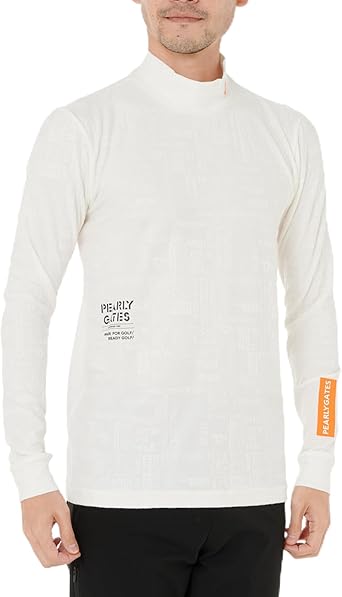 Amazon.co.jp: [パーリーゲイツ] メンズ 長袖 ハイネックシャツ (吸湿