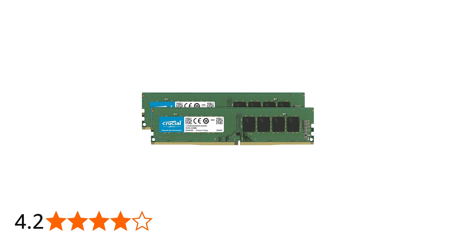 Amazon | crucial 32GB Kit (16GBx2) DDR4 2666 MT/s (PC4-21300) CL19