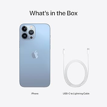 Amazon.com: Apple iPhone 13 Pro Max, 512GB, Sierra Blue - Unlocked