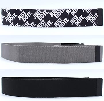 Amazon.co.jp: ナイキ NIKE 3-IN-1 WEB PACK BELT 3本セット バックル