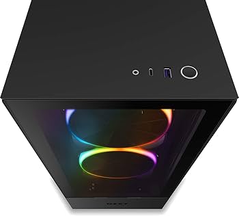 Amazon | NZXT H510 Elite 前面+側面ガラスパネル RGB LED発光&ファン